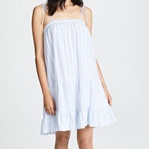 Rails blue and white striped shift dress (Medium)